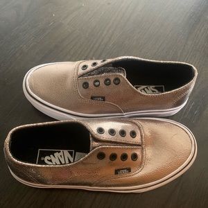 Silver/Gold Vans